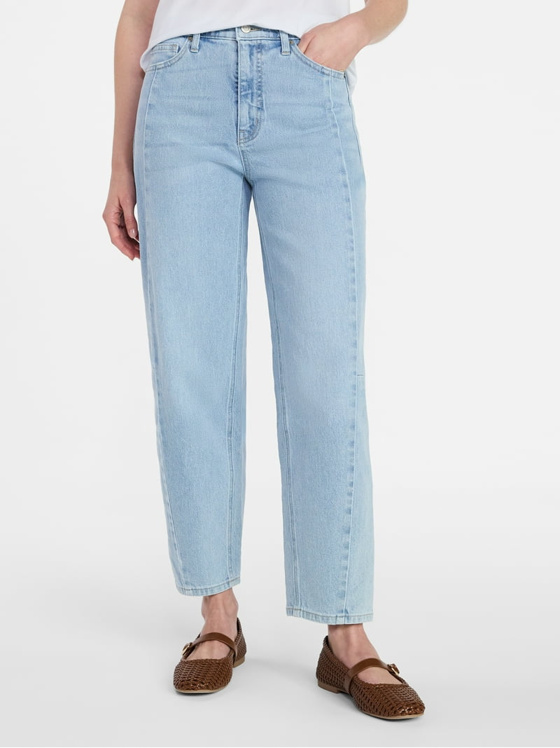 Time and Tru Barrel-Leg Jean Review: Worth $20?